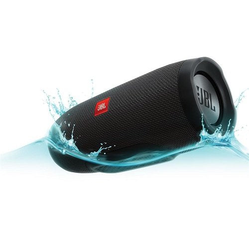 JBL Charge 3 Portable Bluetooth Waterproof Speaker - Black