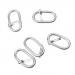 MagiDeal Pack of 5 Stainless Steel Watch Accessory DIY Watch Strap Loop Holder Buckle