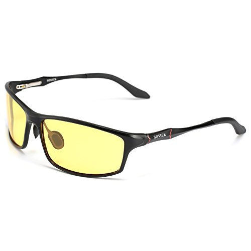 Night Driving Glasses HD Polarized Lens Anti-glare Sunglasses