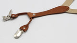 JAIFEI Suspenders & Bowtie Set- Men's Elastic X Band Suspenders + Bowtie For Wedding, Formal Events