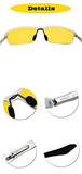 Night Driving Glasses HD Polarized Lens Anti-glare Sunglasses