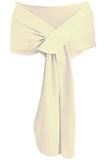Meet Edge Women's Satin Shawl Wrap For Evening/Wedding Party