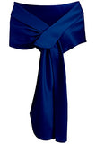Meet Edge Women's Satin Shawl Wrap For Evening/Wedding Party