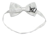 JAIFEI Suspenders & Bowtie Set- Men's Elastic X Band Suspenders + Bowtie For Wedding, Formal Events