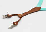 JAIFEI Suspenders & Bowtie Set- Men's Elastic X Band Suspenders + Bowtie For Wedding, Formal Events