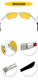 Night Driving Glasses HD Polarized Lens Anti-glare Sunglasses