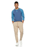 Rebel Canyon Young Men's Long Sleeve Cotton Baseball Henley Top