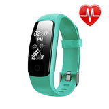 Fitness Tracker Watch with Heart Rate Monitor, Lintelek IP67 Waterproof Activity Tracker, with Multiple Sports/ Steps Counter/ Sleep Monitor/ Connected GPS Wristband for Android and iOS Smartphone