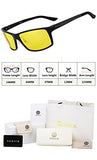 Night Driving Glasses HD Polarized Lens Anti-glare Sunglasses