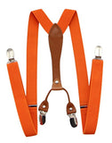 JAIFEI Suspenders & Bowtie Set- Men's Elastic X Band Suspenders + Bowtie For Wedding, Formal Events