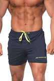 Jed North Men's Fitted Shorts Bodybuilding Workout Gym Running Tight Lifting Shorts