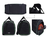 MIER 20 Inch Gym Bag with Shoe Compartment Men Duffel Bag, Medium, Black