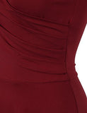 Laksmi Women's Long Sleeve Elegant Vintage A Line Dress