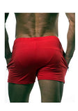 Jed North Men's Fitted Shorts Bodybuilding Workout Gym Running Tight Lifting Shorts