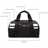 Vooray Burner 16" Compact Gym Bag with Shoe Pocket