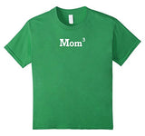 Funny Mom of 3 Kids T-Shirt Mom to the 3rd Power Math