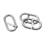 MagiDeal Pack of 5 Stainless Steel Watch Accessory DIY Watch Strap Loop Holder Buckle