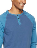 Rebel Canyon Young Men's Long Sleeve Cotton Baseball Henley Top