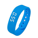 Smart Wristband Non-Bluetooth Pedometer Bracelet Fitness Tracker Smart Watch with Step Calories Counter Distance Time / Date (Simple,No app,No Phone need) for Walking Running