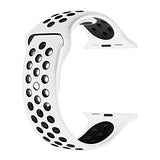 MOSKO Sport Band For Apple Watch 38mm 42mm,Soft Silicone Strap Replacement Wristbands For Apple Watch Sport Series 3 Series 2 Series 1