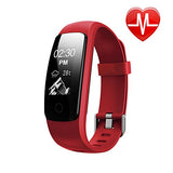 Fitness Tracker Watch with Heart Rate Monitor, Lintelek IP67 Waterproof Activity Tracker, with Multiple Sports/ Steps Counter/ Sleep Monitor/ Connected GPS Wristband for Android and iOS Smartphone