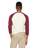 Rebel Canyon Young Men's Long Sleeve Cotton Baseball Henley Top