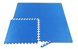 ProSource Puzzle Exercise Mat, EVA Foam Interlocking Tiles, Protective Flooring for Gym Equipment and Cushion for Workouts