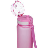 Premium Sports Water Bottle With Leak Proof Flip Top Lid - Eco Friendly & BPA Free Tritan Plastic - Must Have For The Gym, Yoga, Running, Outdoors, Cycling, and Camping - By Brimma