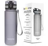 Premium Sports Water Bottle With Leak Proof Flip Top Lid - Eco Friendly & BPA Free Tritan Plastic - Must Have For The Gym, Yoga, Running, Outdoors, Cycling, and Camping - By Brimma