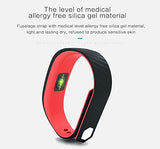Smart Wristband Non-Bluetooth Pedometer Bracelet Fitness Tracker Smart Watch with Step Calories Counter Distance Time / Date (Simple,No app,No Phone need) for Walking Running