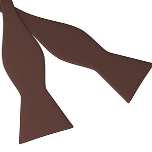 Fly & Dapper Self Bow Tie - Classic Formal Bow Tie for Men - Premium Tux Bowtie - Universal Size, Adjustable Length for Extreme Comfort - Self Tied Bow Tie