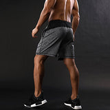 Gash Hao Mens Athletic Gym Sweat Shorts Running Workout