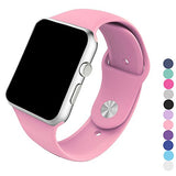 Piwjo Silicone Apple Watch Band and Replacement Iwatch Bands Series 1,Series 2,Series 3