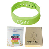 Smart Wristband Non-Bluetooth Pedometer Bracelet Fitness Tracker Smart Watch with Step Calories Counter Distance Time / Date (Simple,No app,No Phone need) for Walking Running