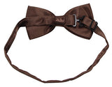JAIFEI Suspenders & Bowtie Set- Men's Elastic X Band Suspenders + Bowtie For Wedding, Formal Events