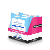 Neutrogena  Makeup Remover Cleansing Towelettes & Wipes, Fragrance Free, 25 Count, 2 Packs