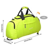 G4Free 3-Way Travel Duffel Backpack Luggage Gym Sports Bag with Shoe Compartment