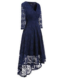 EvoLand Women's Lace Cocktail Evening Party Dress