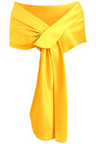 Meet Edge Women's Satin Shawl Wrap For Evening/Wedding Party