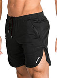 Ouber Men's Bodybuilding Lifting Gym Workout Sweat Shorts