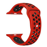 MOSKO Sport Band For Apple Watch 38mm 42mm,Soft Silicone Strap Replacement Wristbands For Apple Watch Sport Series 3 Series 2 Series 1