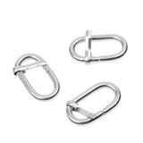 MagiDeal Pack of 5 Stainless Steel Watch Accessory DIY Watch Strap Loop Holder Buckle