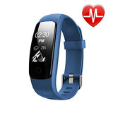 Fitness Tracker Watch with Heart Rate Monitor, Lintelek IP67 Waterproof Activity Tracker, with Multiple Sports/ Steps Counter/ Sleep Monitor/ Connected GPS Wristband for Android and iOS Smartphone