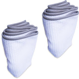 Fitness Gym Towels (2 Pack) for Workout, Sports and Exercise - Soft, Lightweight, Absorbent, Quick-drying, Odor-free, Machine-washable