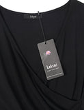 Laksmi Women's Long Sleeve Elegant Vintage A Line Dress