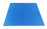ProSource Puzzle Exercise Mat, EVA Foam Interlocking Tiles, Protective Flooring for Gym Equipment and Cushion for Workouts