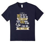 Three Words Girls Want to Hear Yes I Spin Funny T-Shirt