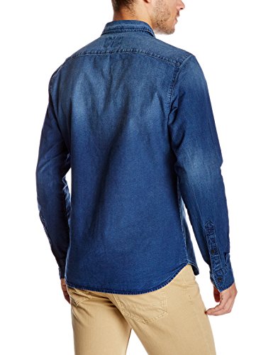 Quality Durables Co. Men's Chambray Button-Up Cabin Shirt