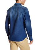 Quality Durables Co. Men's Chambray Button-Up Cabin Shirt