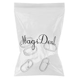 MagiDeal Pack of 5 Stainless Steel Watch Accessory DIY Watch Strap Loop Holder Buckle